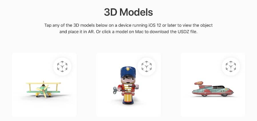 3D Modelle für Augmented Reality